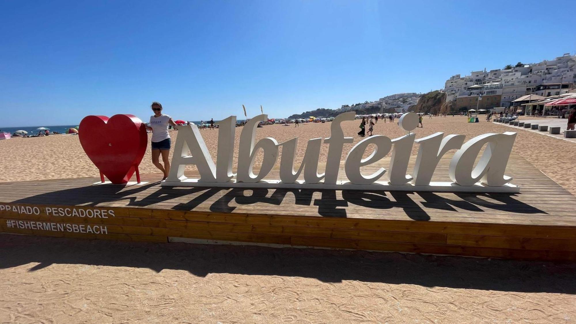 Charmant Appartement A 1Km De La Plage, Avec Piscine A Albufeira Zewnętrze zdjęcie